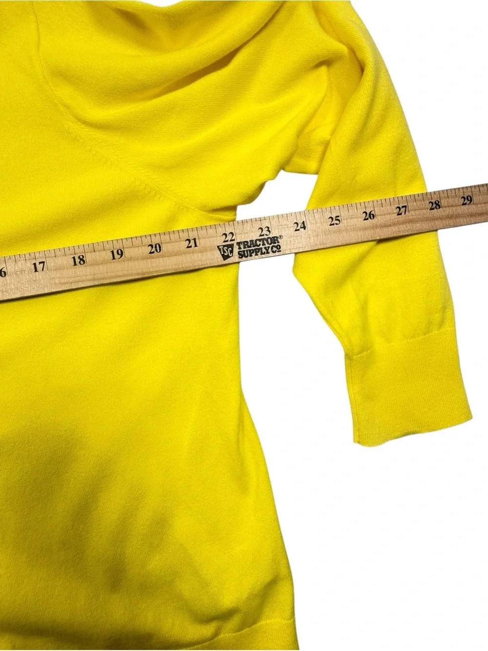 J. Crew Jackie Cotton Blend Cardigan Sweater Yellow 2X E8447